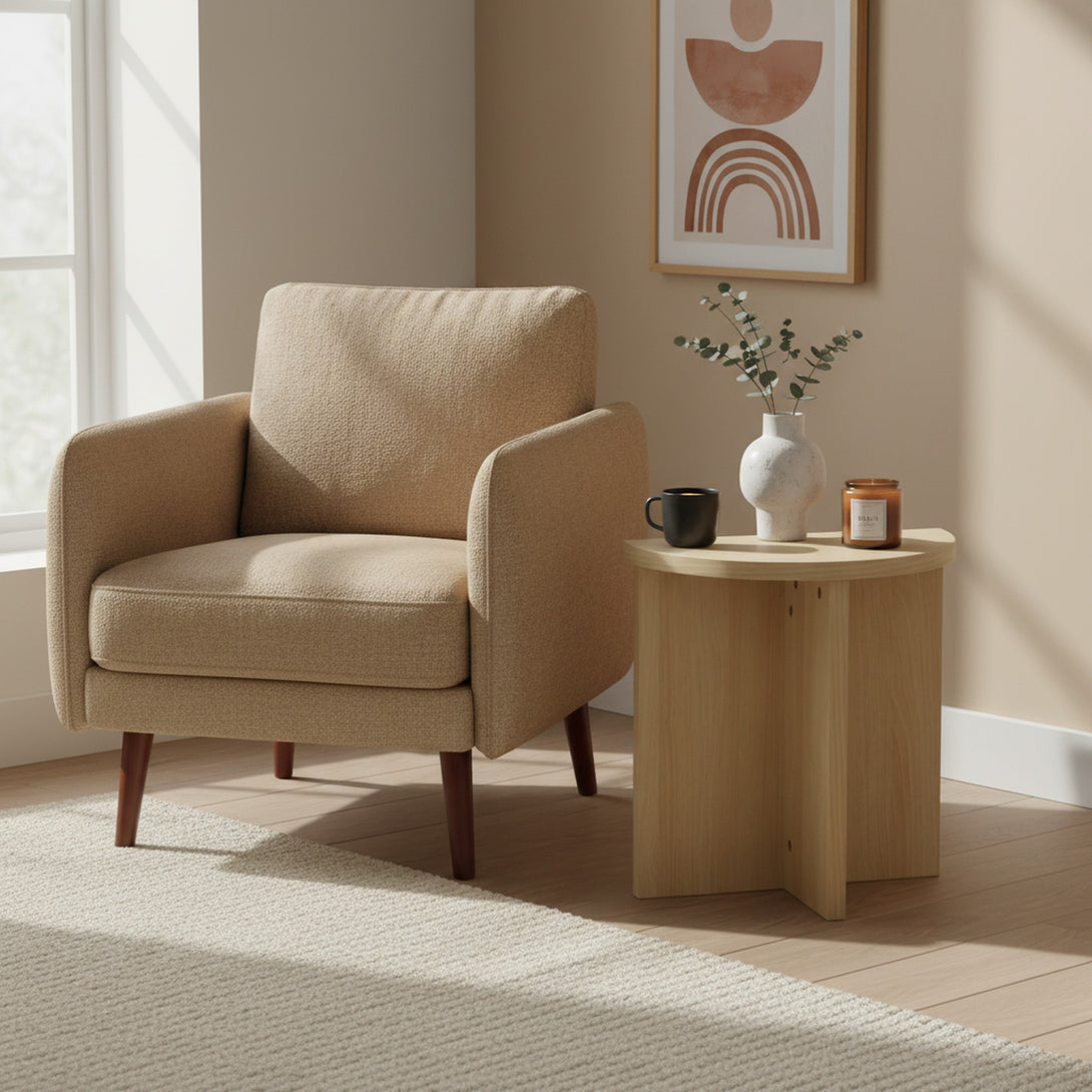 Custer Side Table - Oak