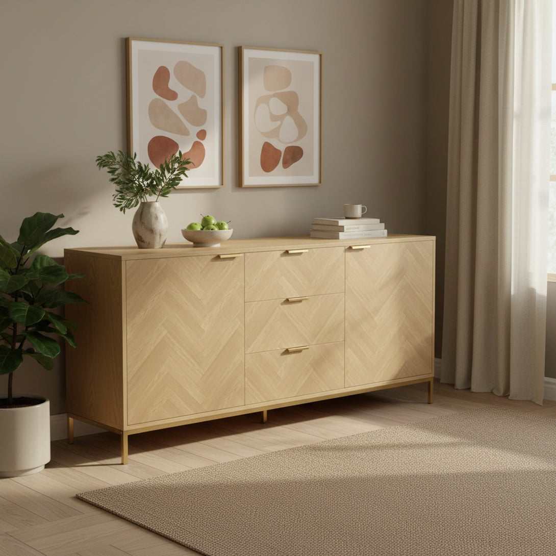 Mesa Sideboard Buffet Table - Natural