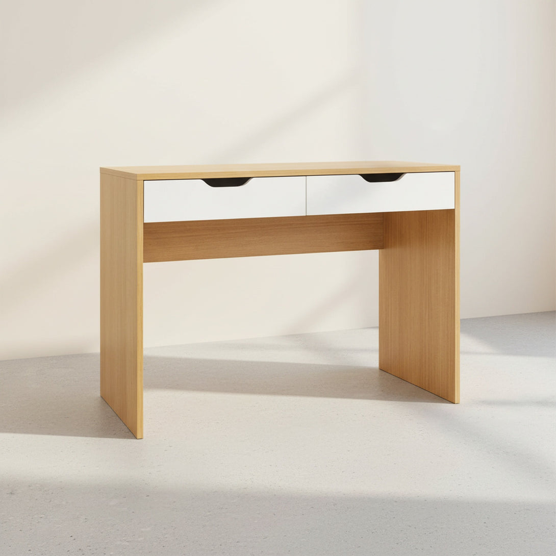 Schertz 100cm Computer Desk - Oak