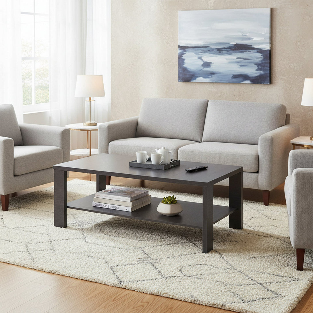 Koda Rectangle Coffee Table - Black