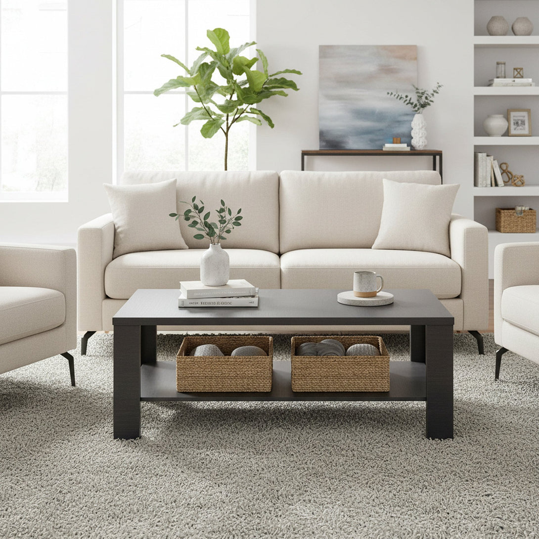 Koda Rectangle Coffee Table - Black