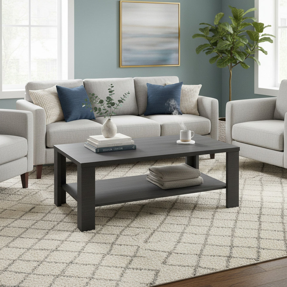 Koda Rectangle Coffee Table - Black