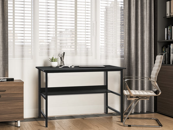 Carter 120cm Computer Desk - Black