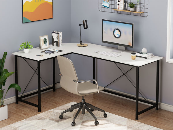 Kestrel Computer Corner Desk - White