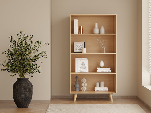 Napier Bookshelf Storage Shelf - Oak