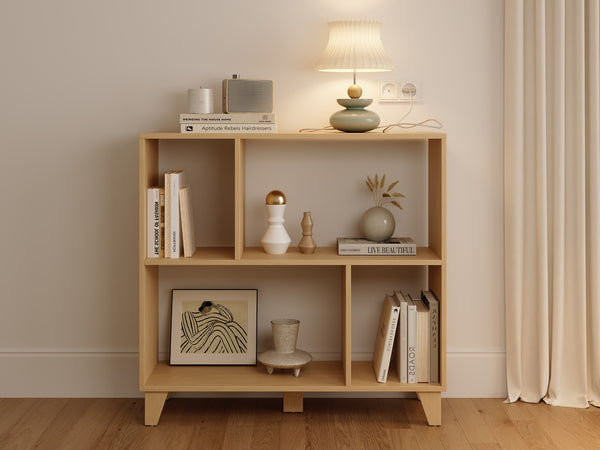 Wairio Bookshelf Storage Shelf - Oak