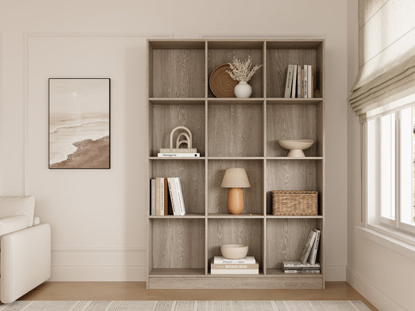 Riwaka Bookshelf Storage Shelf - Sonama Oak
