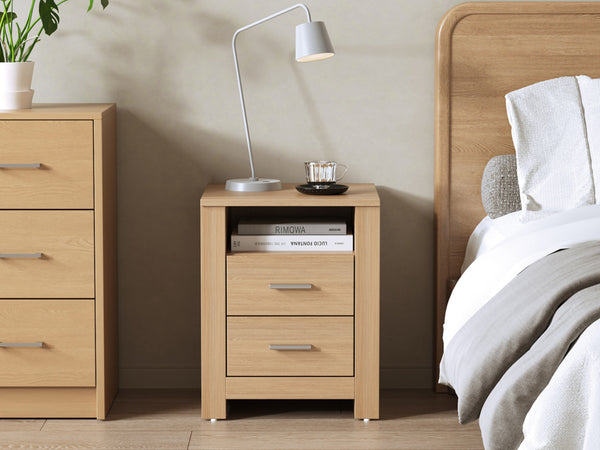 Olsen Bedside Table - Oak