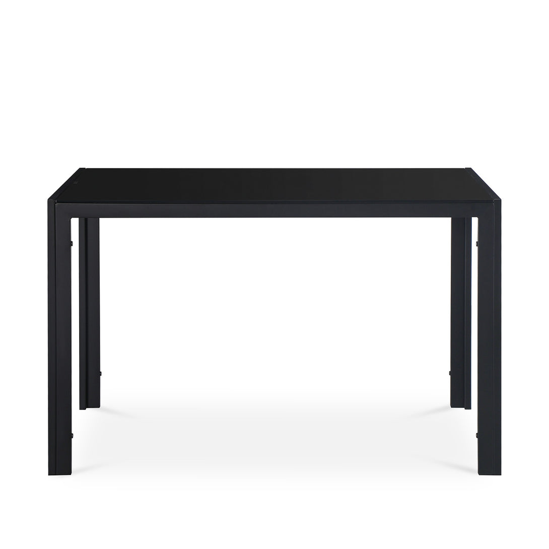 Samuel 5 Piece 1.2m Dining Set - Black