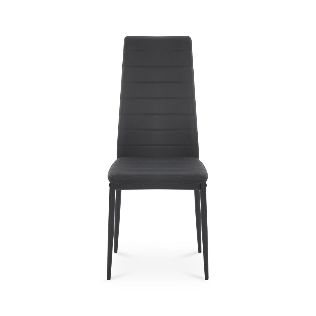 Samuel 5 Piece 1.2m Dining Set - Black