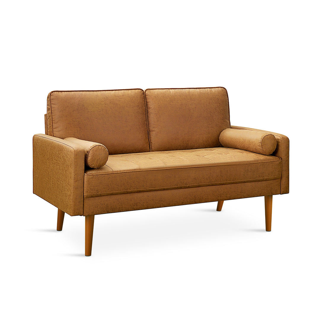 Alaina 2 Seater Sofa - Brown