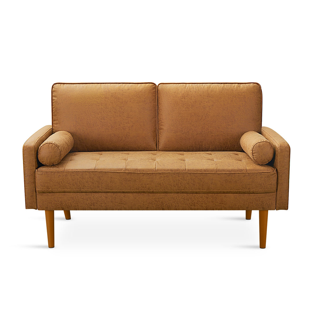 Alaina 2 Seater Sofa - Brown