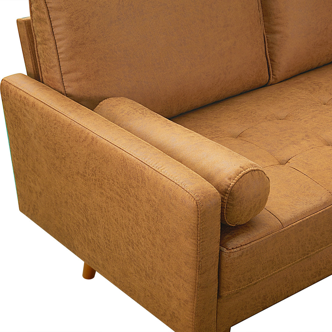 Alaina 2 Seater Sofa - Brown