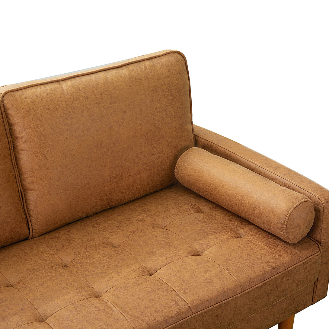 Alaina 2 Seater Sofa - Brown