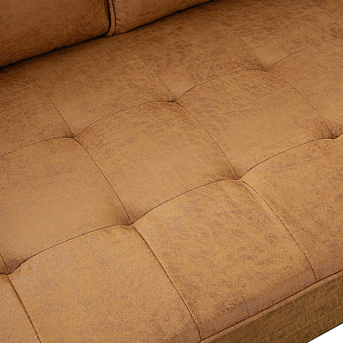 Alaina 2 Seater Sofa - Brown