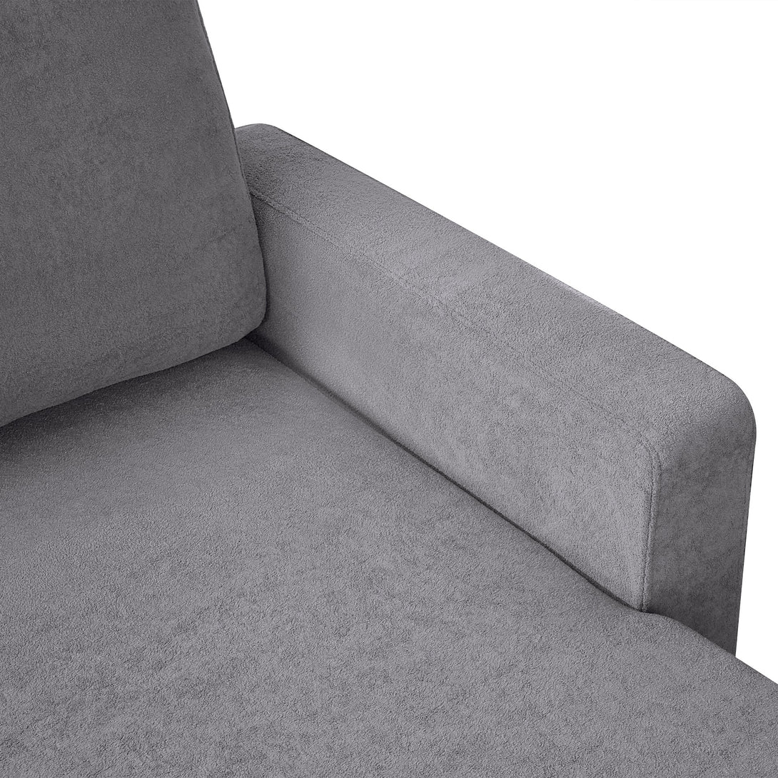 Amy 3 Seater Sofa Bed with Storage - Light Grey