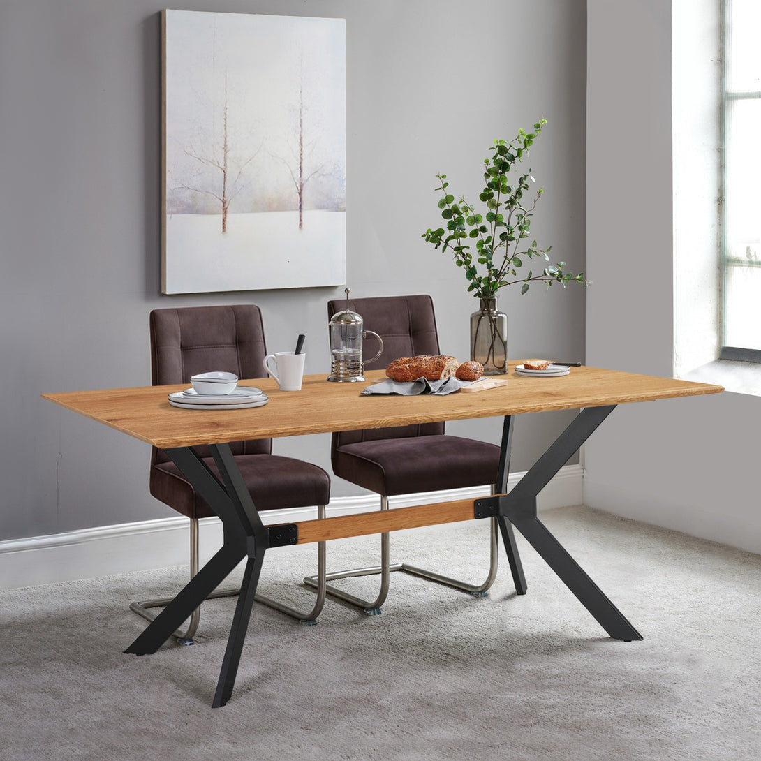 Jackson Dining Table 160 x 80cm - Natural