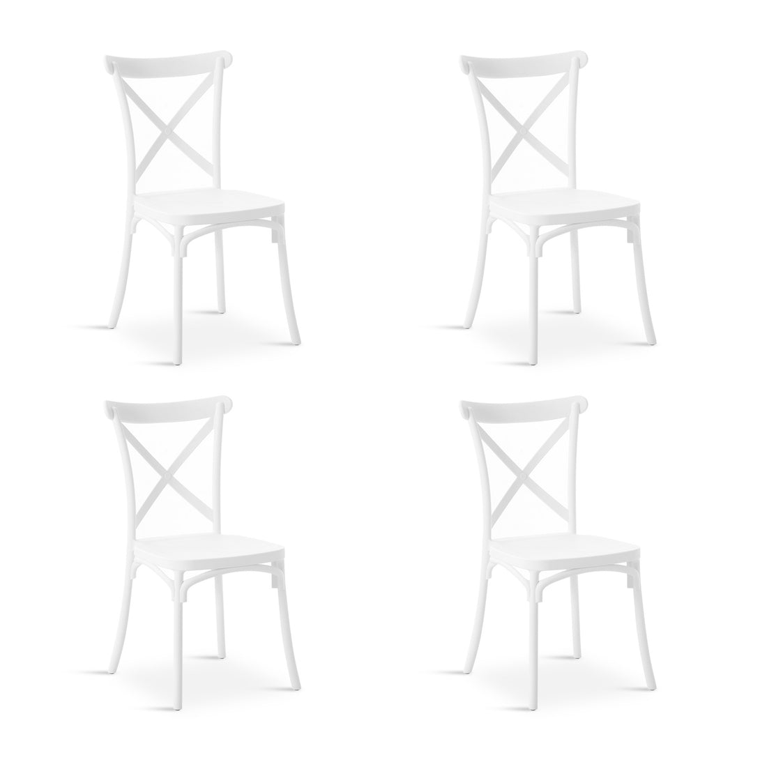 Isaac Dining Chair - Set of 4 - White