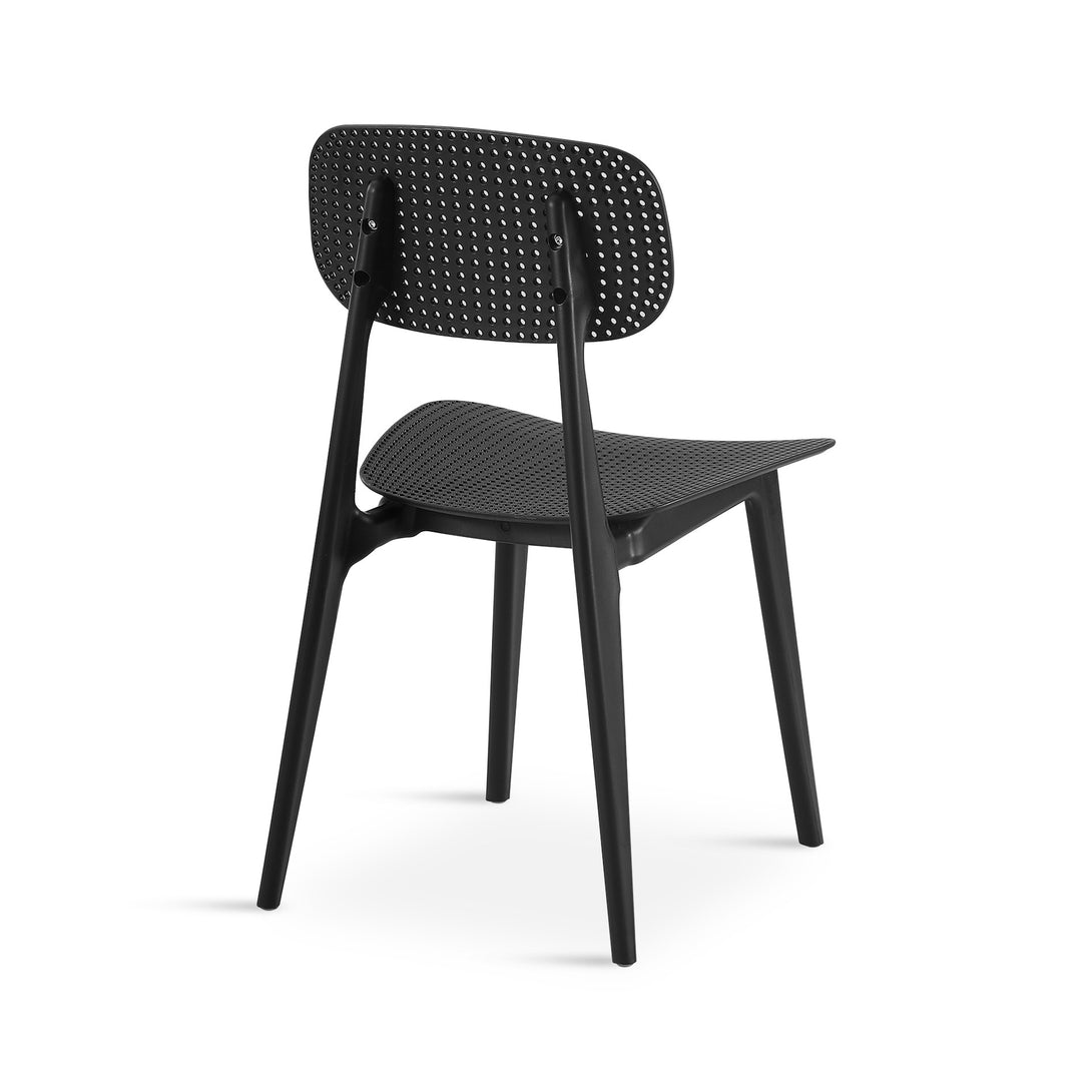 Elias Dining Chair - Set of 4 - Black
