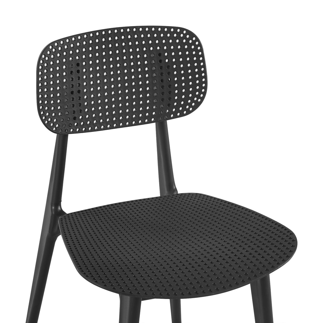 Elias Dining Chair - Set of 4 - Black
