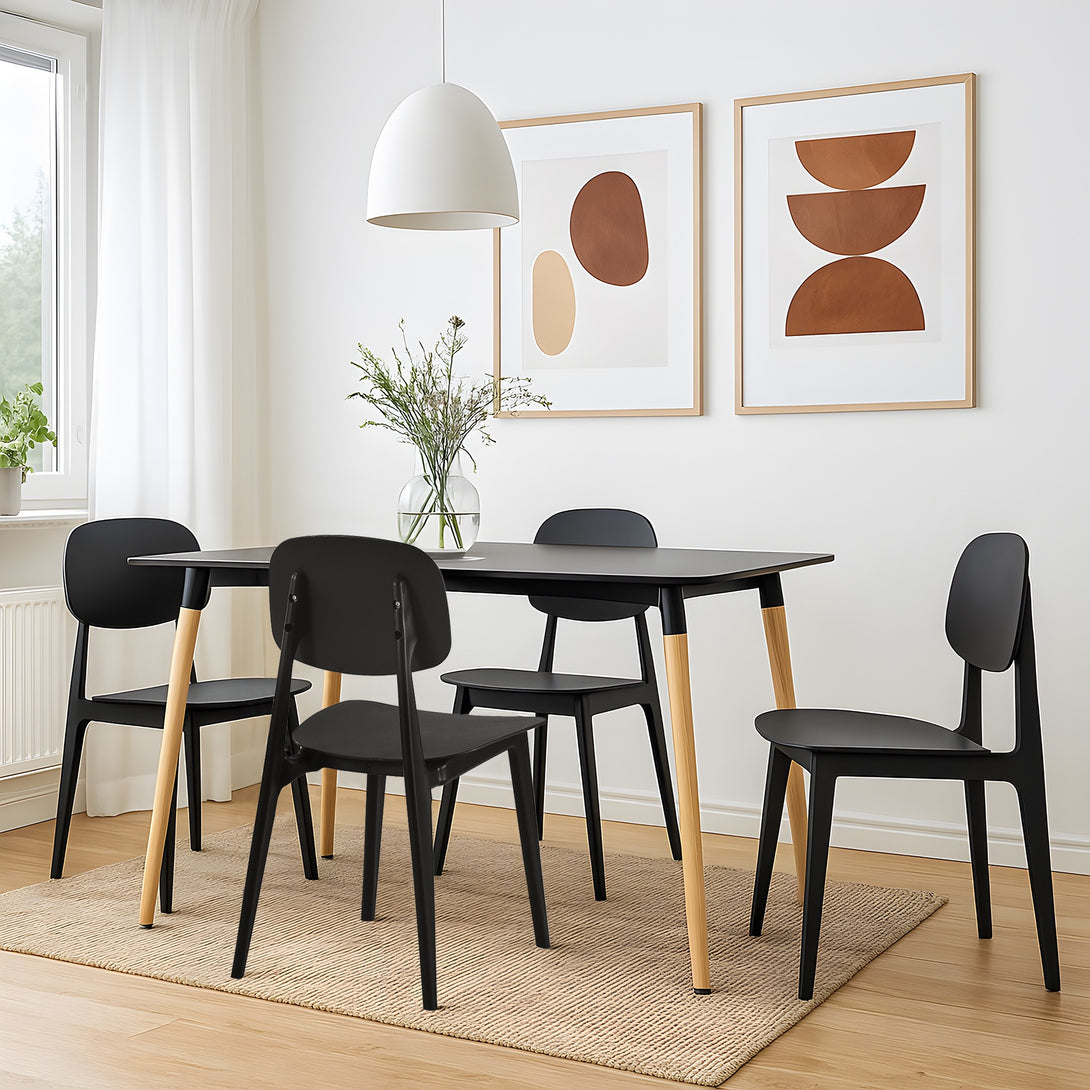 Anthony Dining Chair - Set of 4 - Black