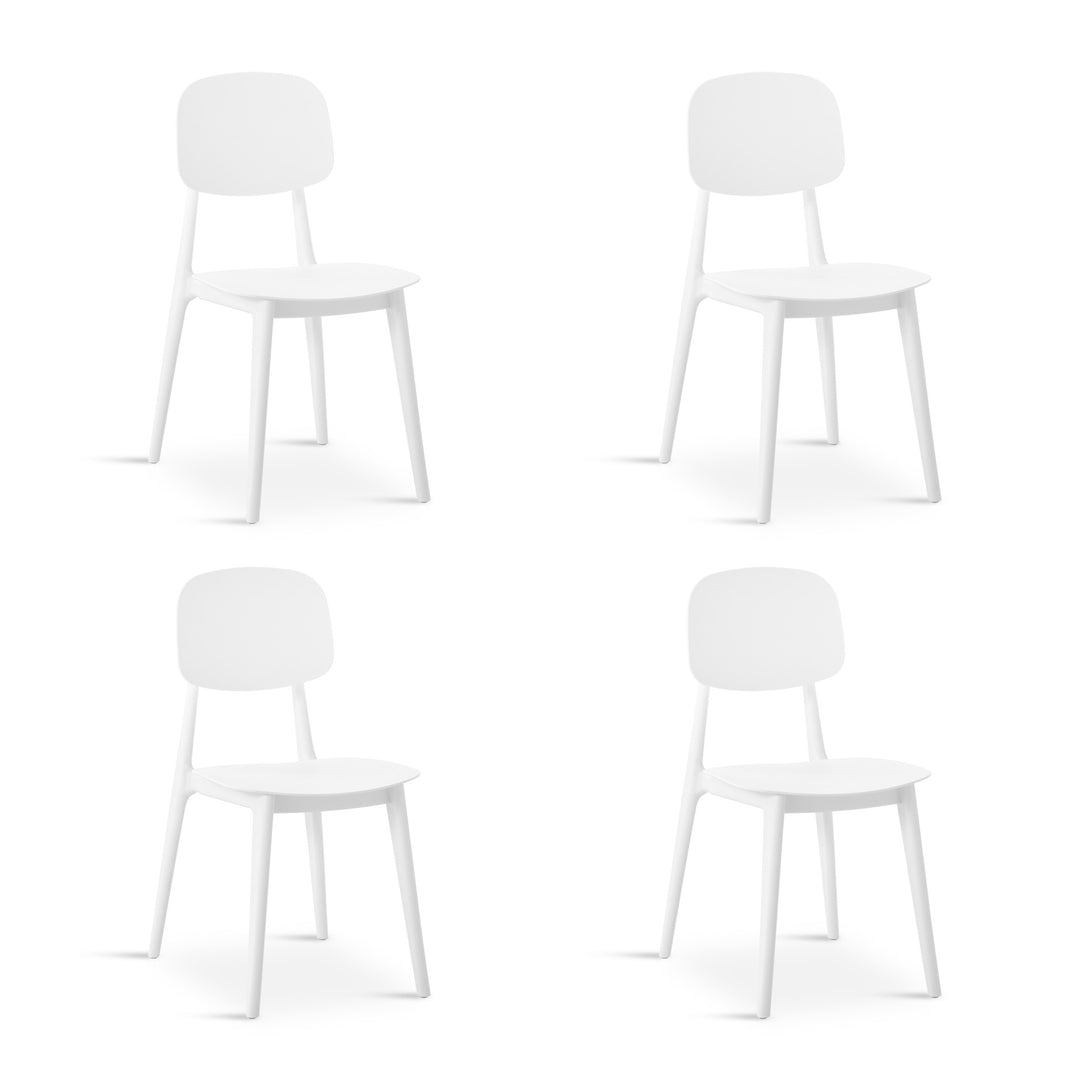 Anthony Dining Chair - Set of 4 - White