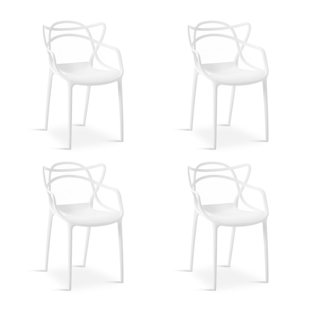 Santiago Dining Chair - Set of 4 - White