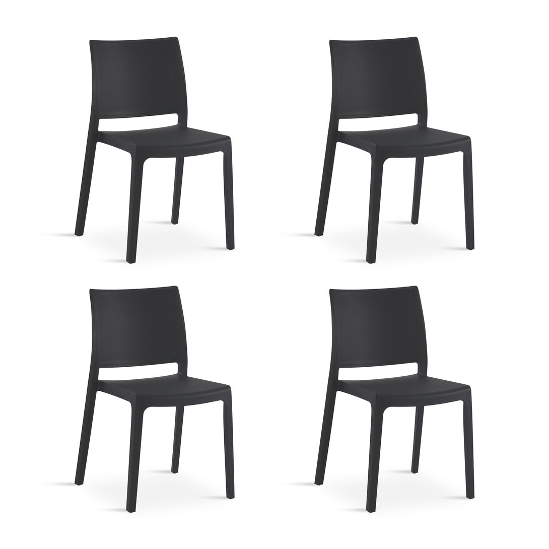 Ezekiel Dining Chair - Set of 4 - Black