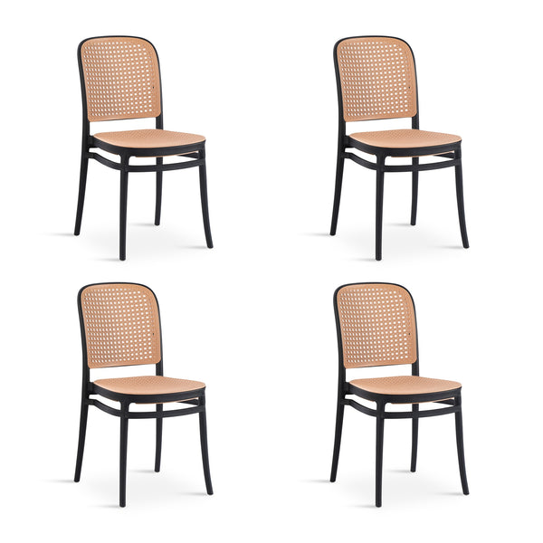 Josiah Dining Chair - Set of 4 - Black