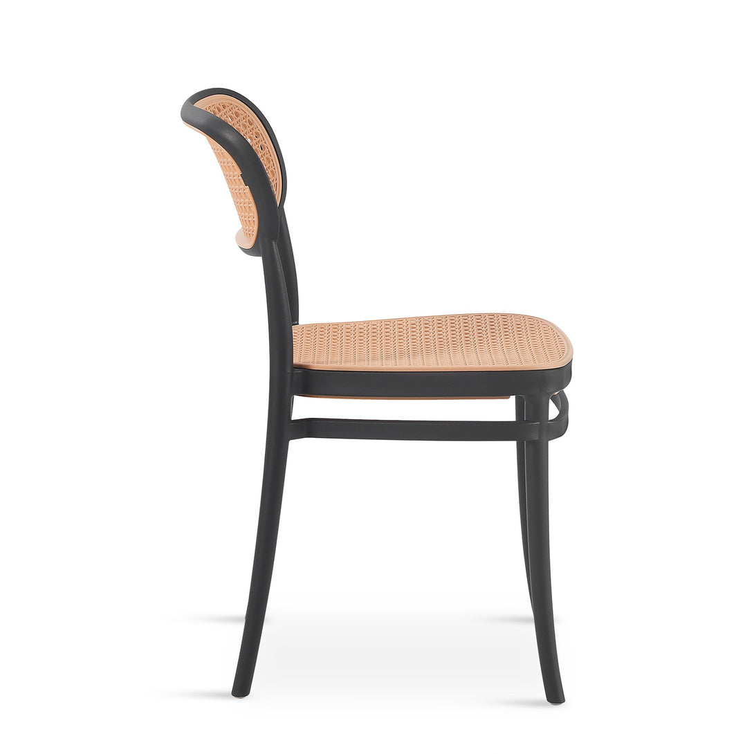 Caleb Dining Chair - Set of 4 - Black