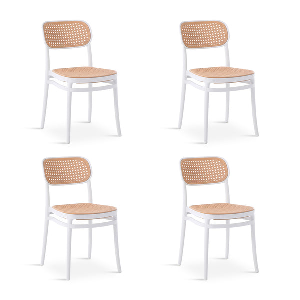 Caleb Dining Chair - Set of 4 - White