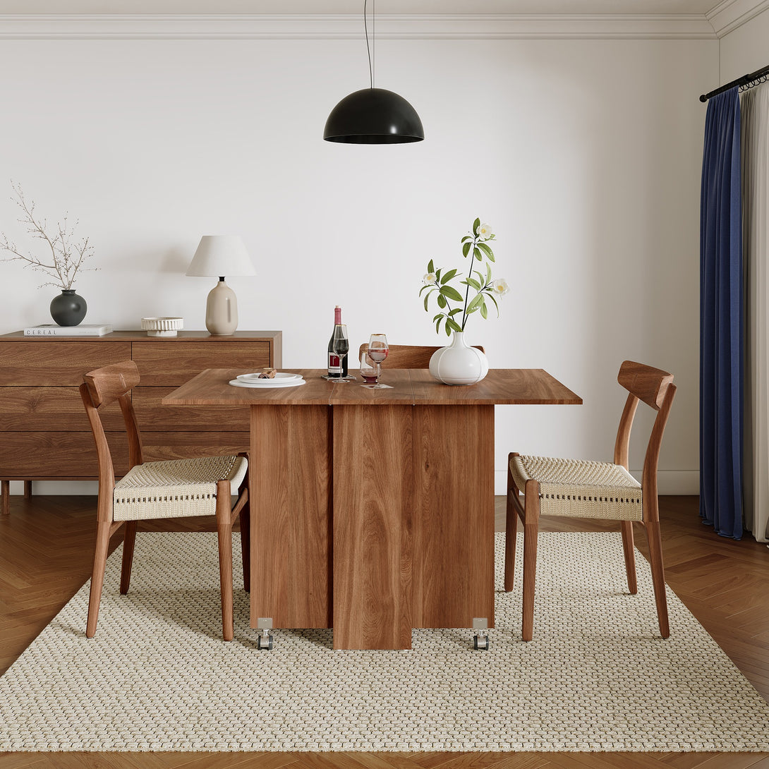 Maverick Foldable Dining Table - Walnut