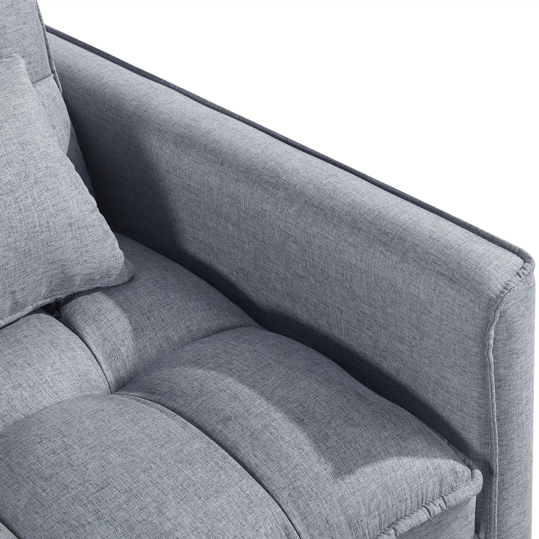 Vida 2 Seater Sofa Bed - Grey
