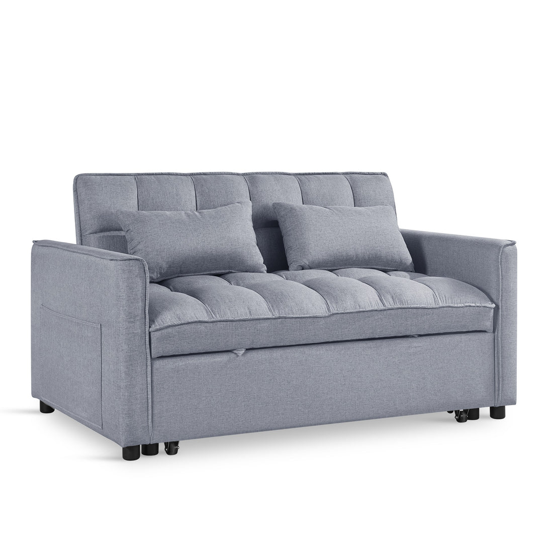 Vida 2 Seater Sofa Bed - Grey