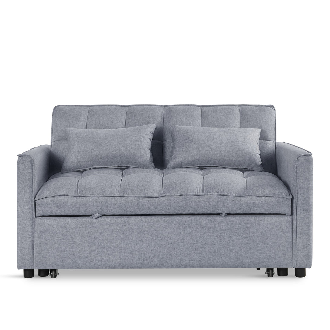 Vida 2 Seater Sofa Bed - Grey