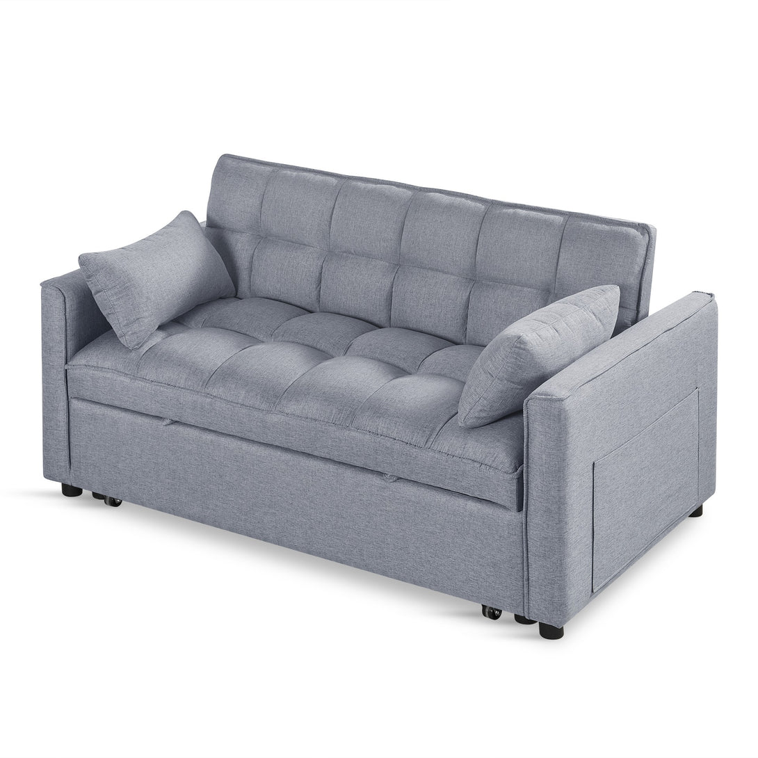 Vida 2 Seater Sofa Bed - Grey