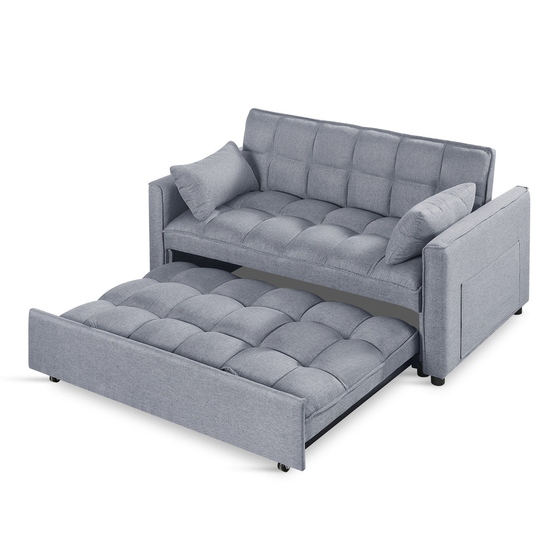 Vida 2 Seater Sofa Bed - Grey