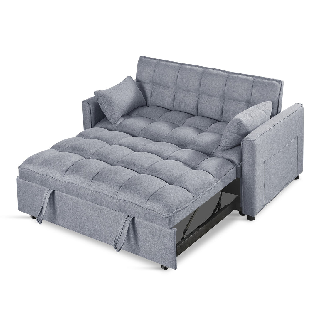 Vida 2 Seater Sofa Bed - Grey