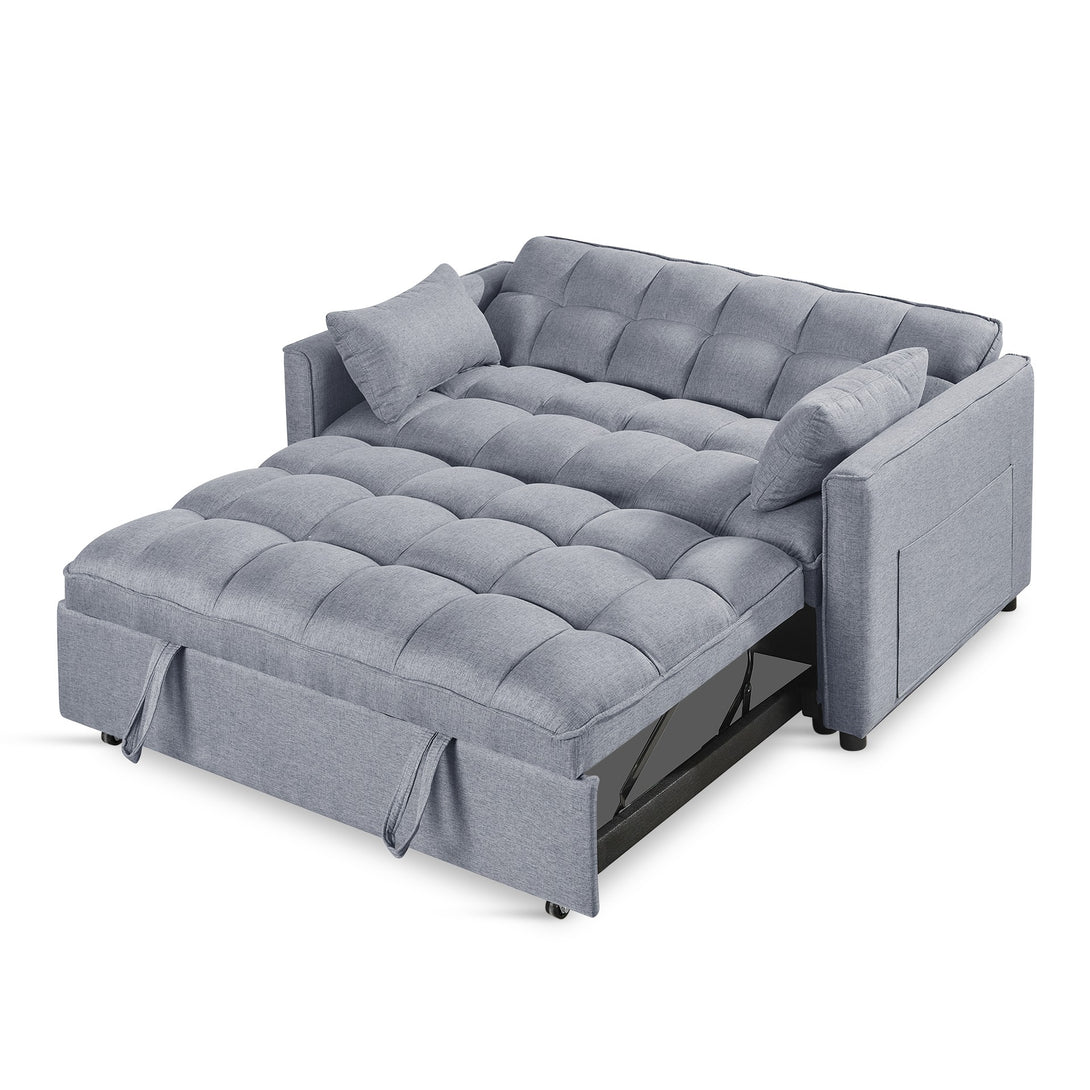 Vida 2 Seater Sofa Bed - Grey