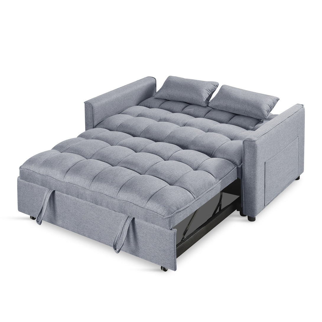 Vida 2 Seater Sofa Bed - Grey