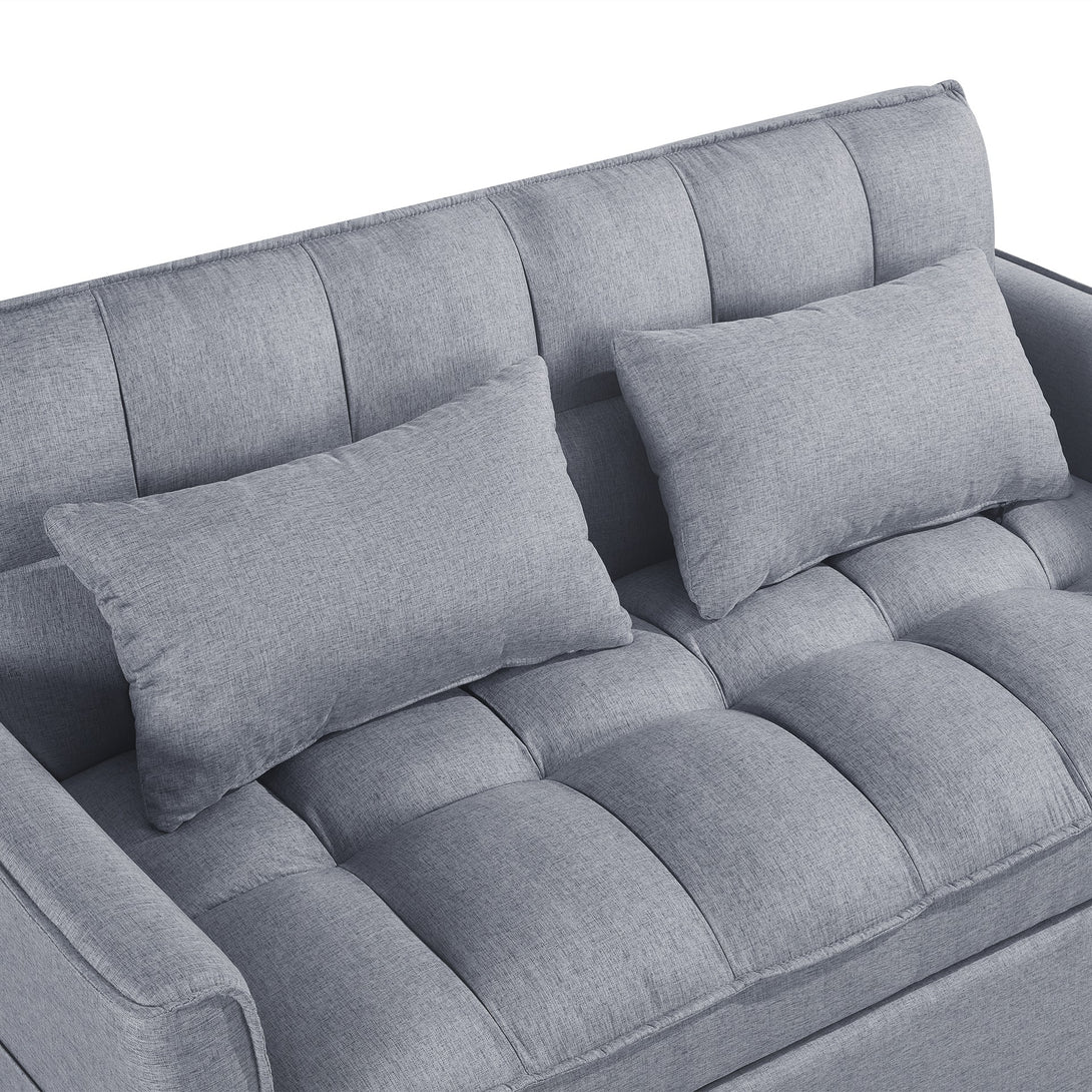 Vida 2 Seater Sofa Bed - Grey