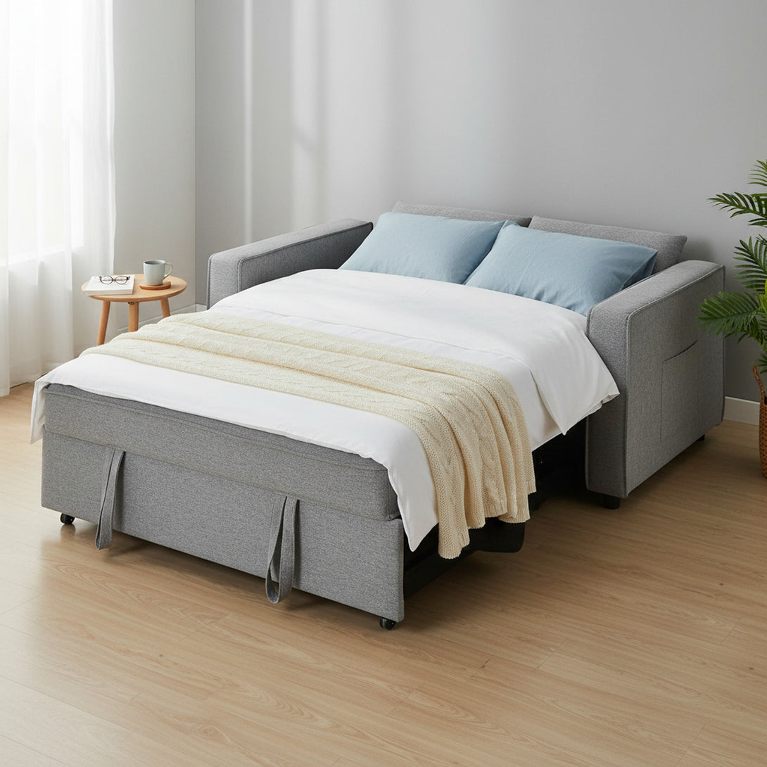 Freyja 2 Seater Sofa Bed - Grey