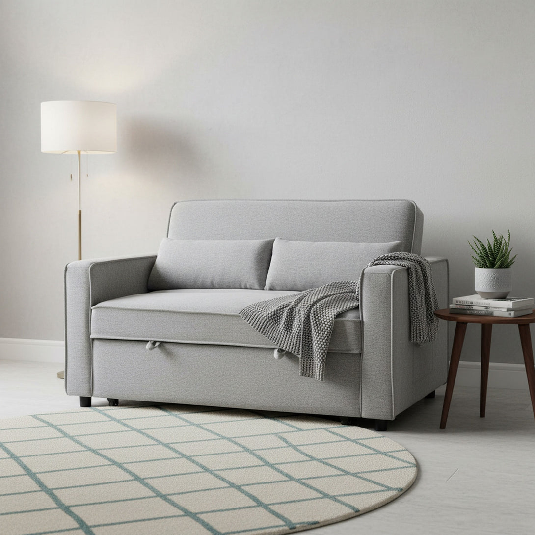 Freyja 2 Seater Sofa Bed - Grey