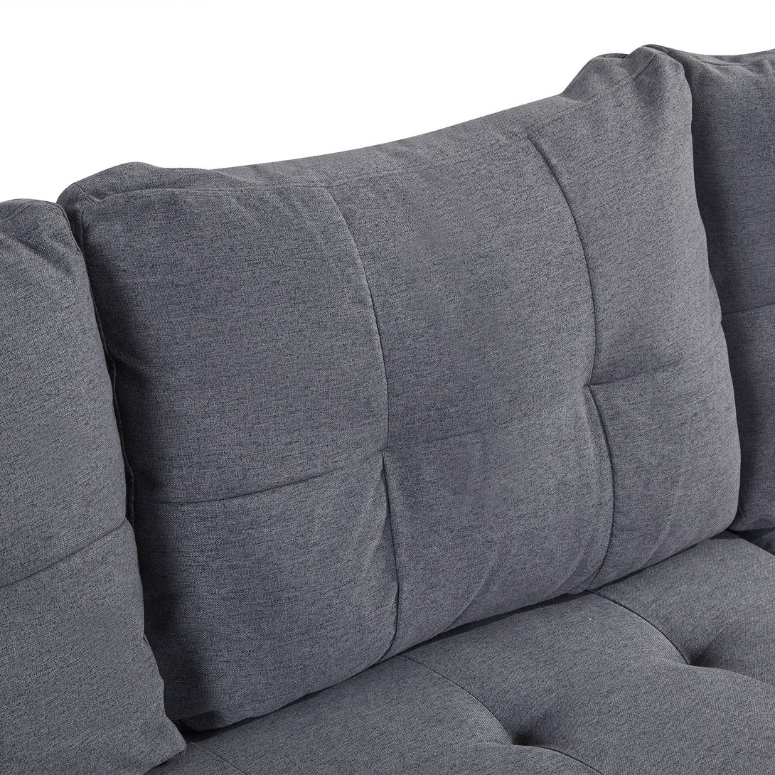 Murphy 3 Seater Sofa Bed with Storage - Dark Grey