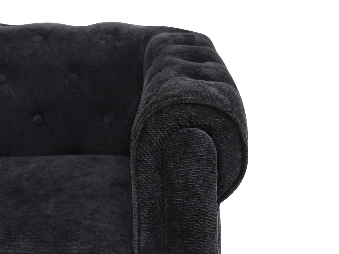 Aviana 2 Seater Sofa - Black