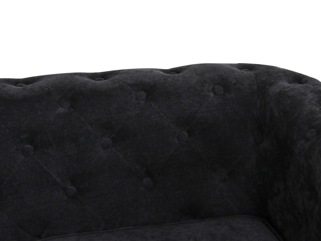 Aviana 3 Seater Sofa - Black
