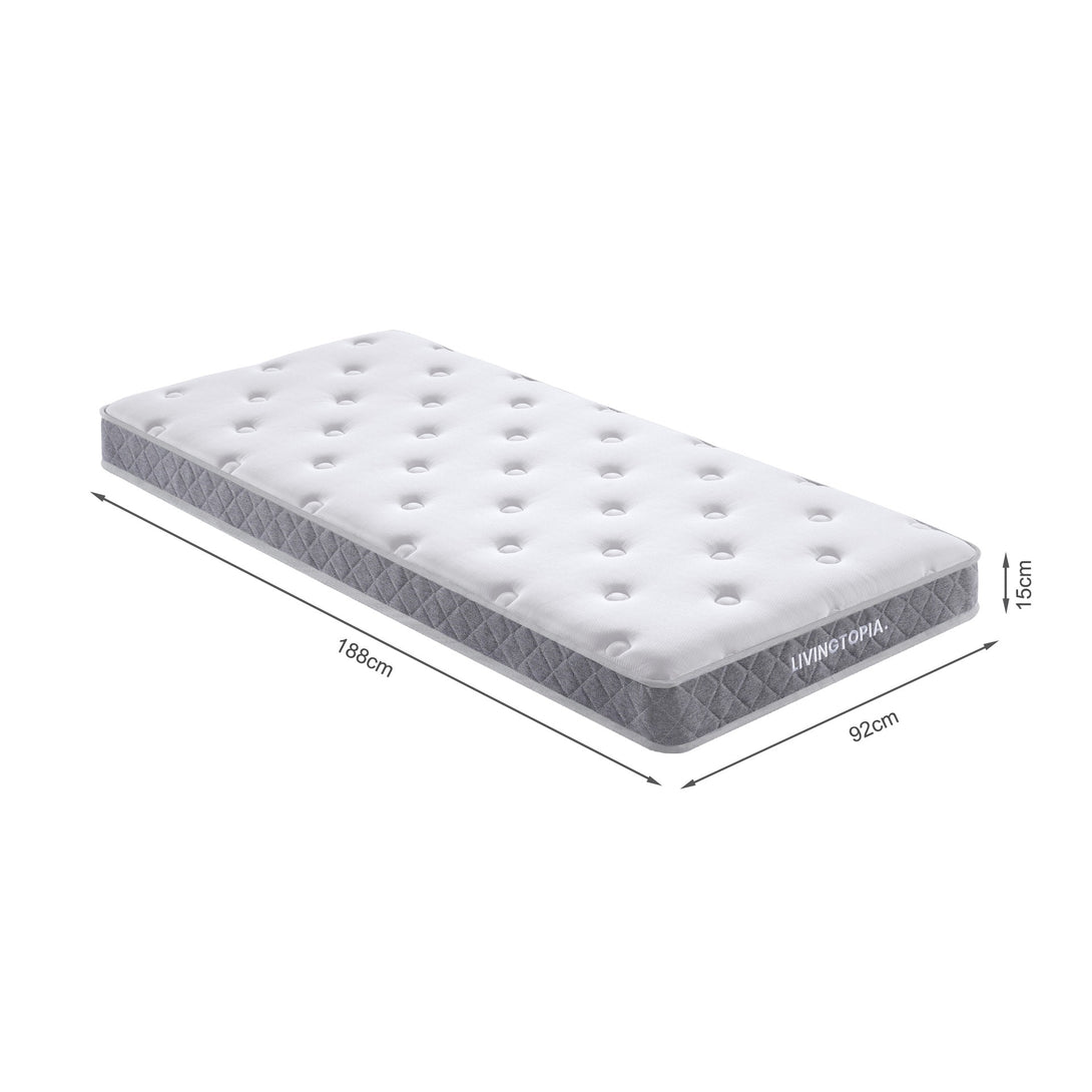 LivingTopia DreamNest Classic Single Mattress