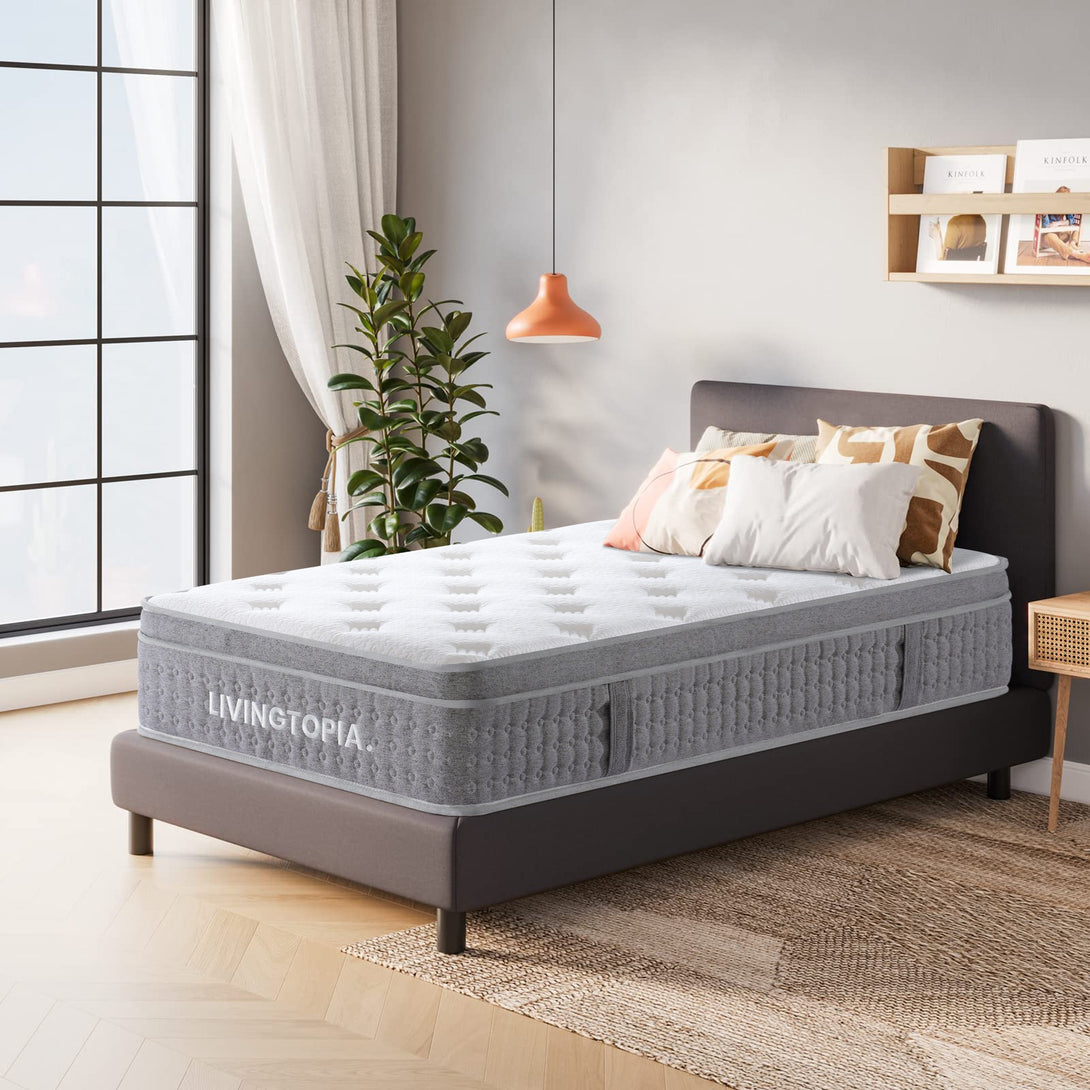 LivingTopia DreamNest Prime Single Mattress