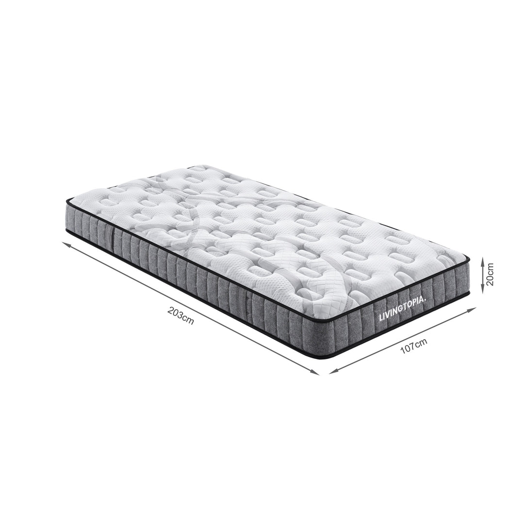LivingTopia Hybrid Classic King Single Mattress