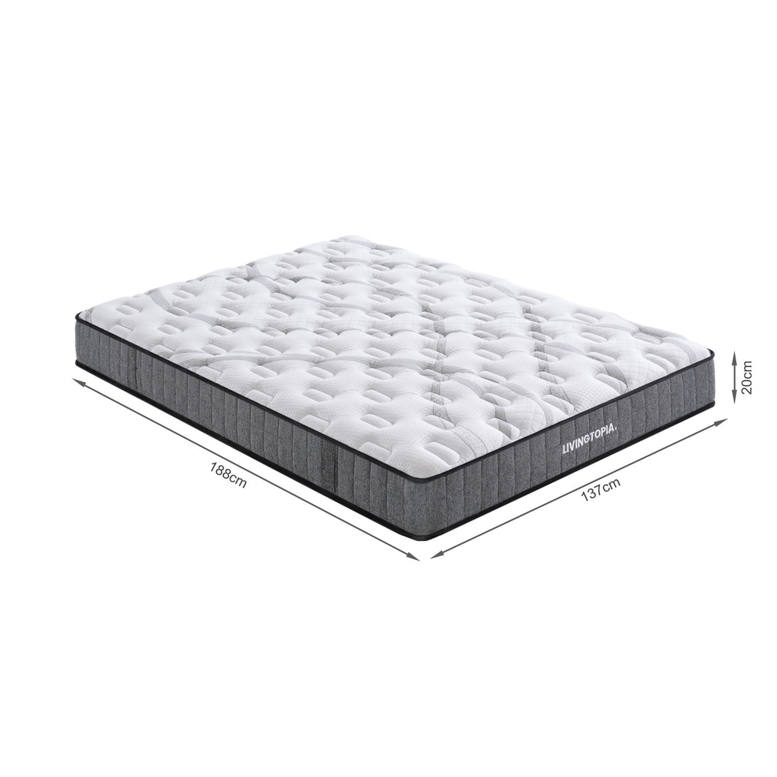 LivingTopia Hybrid Classic Double Mattress